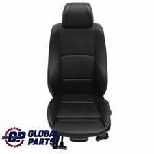 Vordersitz BMW E87 M Sport Links Schwarz Leder Boston Schwarz Interieur