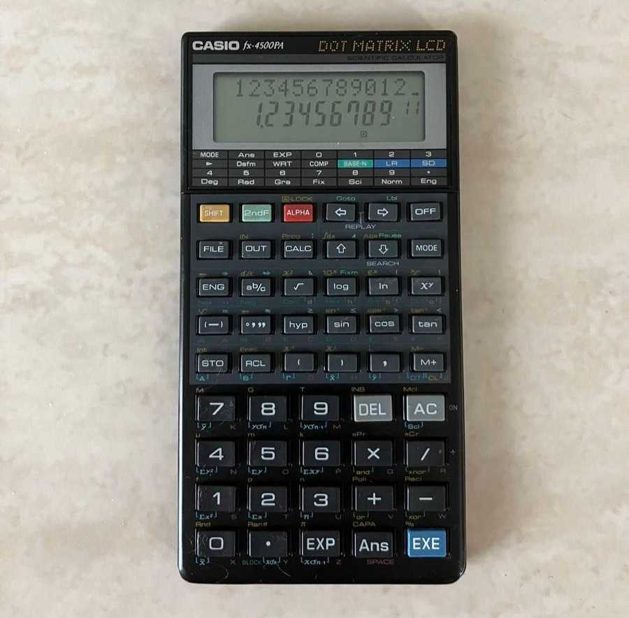 Casio FX-4500PA Scientific Calculator for sale online | eBay