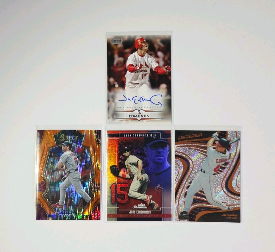 Jim Edmonds 2025 Topps Stadium Club Autographs Auto #SCBA-JED Cardinals.