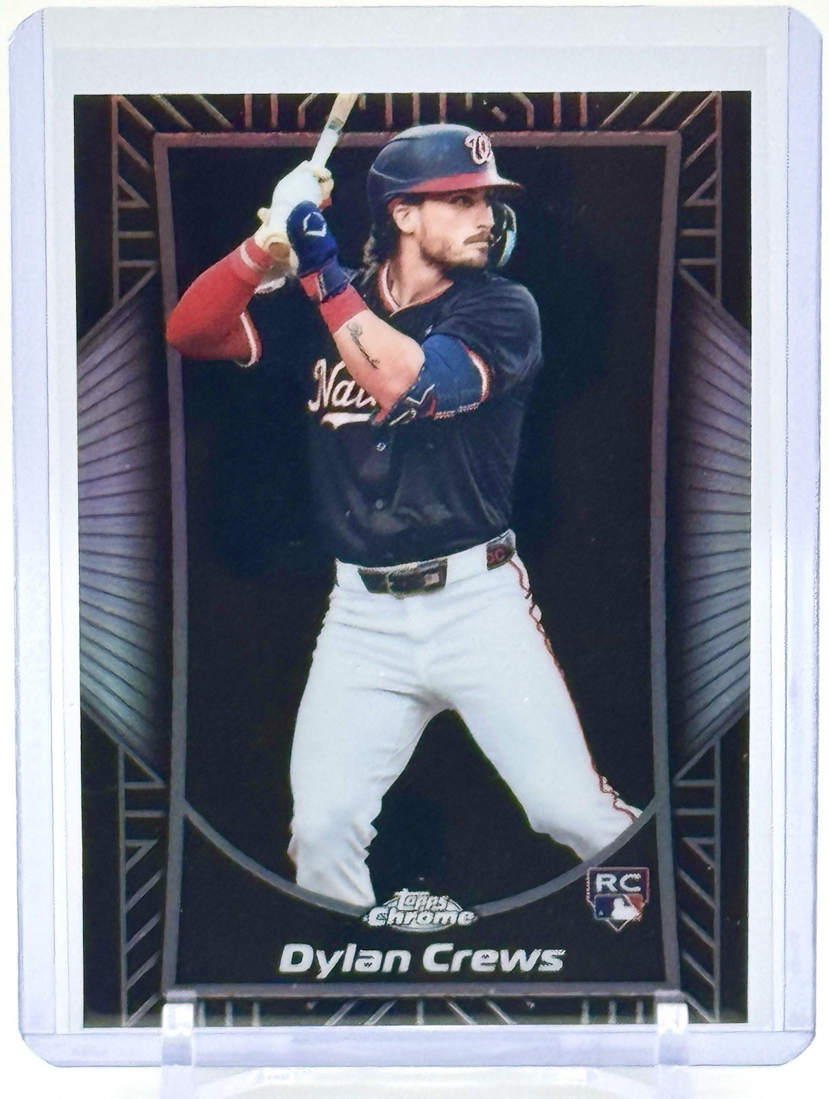  2025 Topps Chrome DYLAN CREWS RC Shadow Etch Refractor #SE-14 Case Hit SSP