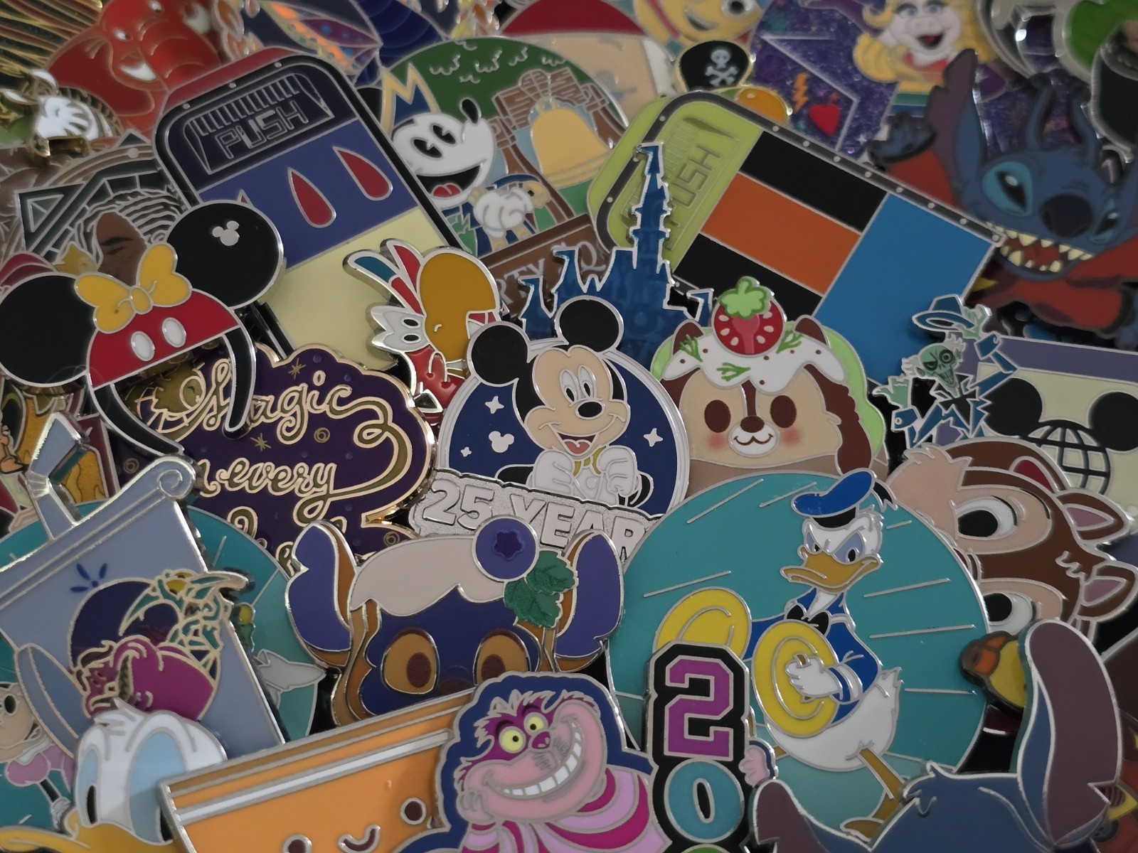 AUTHENTIC Disney Parks Trading Pins - Lot of 5 - No Duplicates - No Scrappers