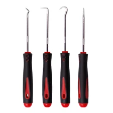 4 Pieces Precision Pick and Hook Set Car Auto Repair Maintenance Tools Durable