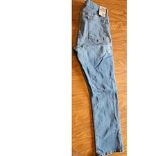 George Mens Bootcut Jeans 32x32 Medium Wash Blue Denim Pants