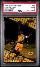 1999 Bowman’s Best Kobe Bryant Refractor /400 PSA 9