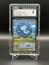 Imagen de *CGC 8* Pokemon Bubble Mew ex 232/091 Paldean Fates SIR Holo 2024