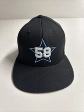 The Classics Yupoong Snapback Trucker Hat Black  One Size Adjustable Embroidered