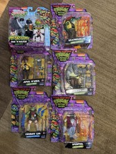Tmnt Mutant Mayhem Pigeon Pete Leatherhead April Cowboy Leo Splinter Rocksteady
