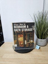 SUNSET IDEAS FOR BEDROOM & BATH STORAGE By Sunset Books 1982 FIRST PRINT EDITION