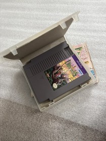 Crystalis for NES Nintendo Manual In Case Box Cut Out Good Shape