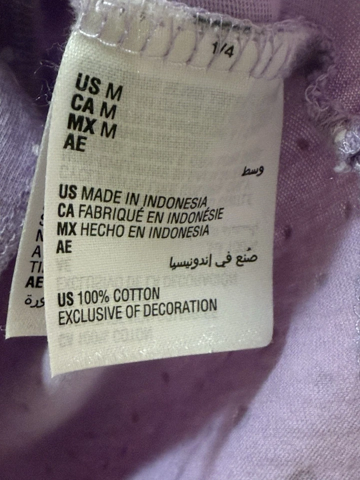 Conjunto de pijama Charter Club manga corta superior e inferior para mujer talla M’s Foto 4 de 4