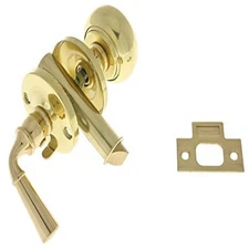 idh St. Simons 21250-3NL Premium Brass Storm Screen Door Latch Polished No La...