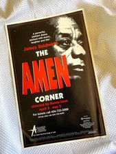 James Baldwin's THE AMEN CORNER Theater Poster