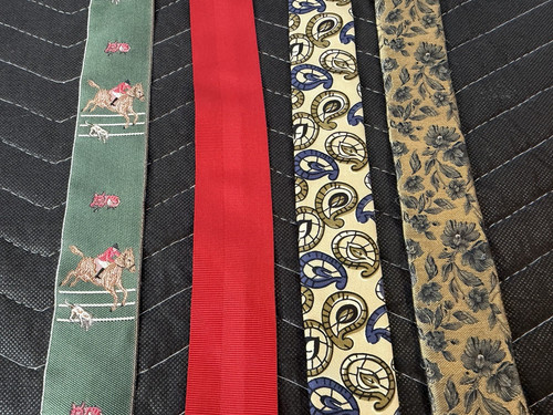 Mens Vintage Braces Suspenders Lot of 4 Nice