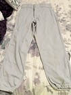 Vintage Men’s Light Grey Baseball Pants 32 Adult — photo 1