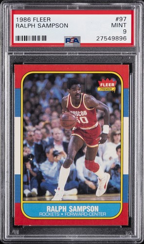 Ralph Sampson #97 1986 Fleer card