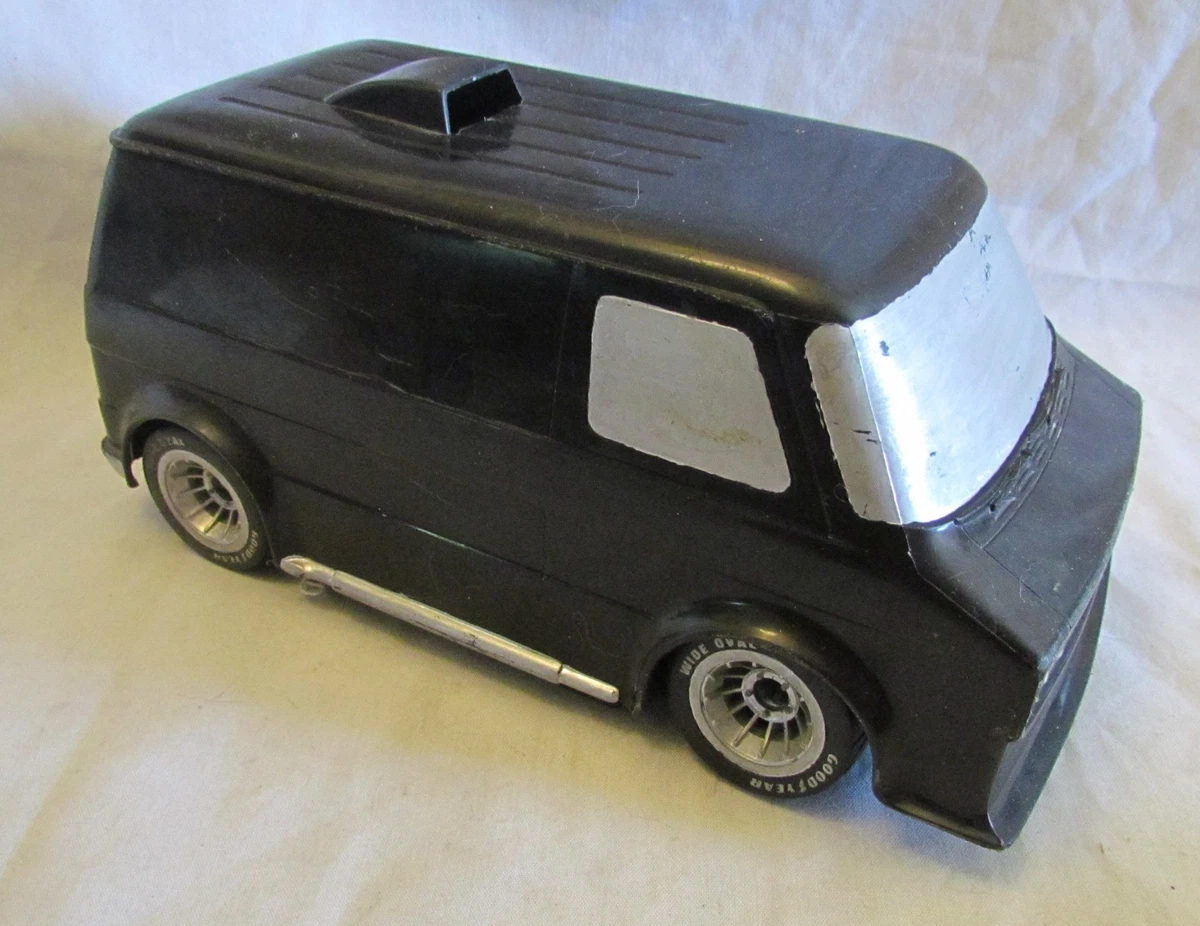 Vintage Cox Van Blaster Black Toy Van No Engine | eBay