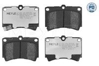 Meyle Bremsbelagsatz, Scheibenbremse MEYLE-PD: Advanced Perform 025 216 5415/PD