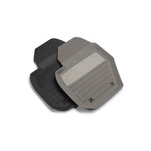 Genuine Volvo XC60 (-17) Rubber Floor Mats (RHD Colour: Black)