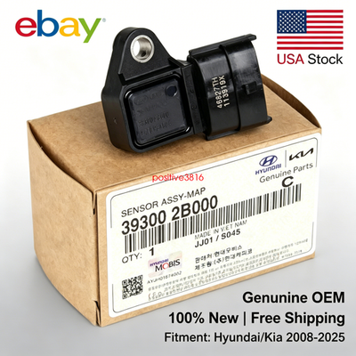 #ad ⭐GENUINE⭐ HYUNDAI KIA Manifold Pressure Sensor MAP Sensor 393002B000 $20.00