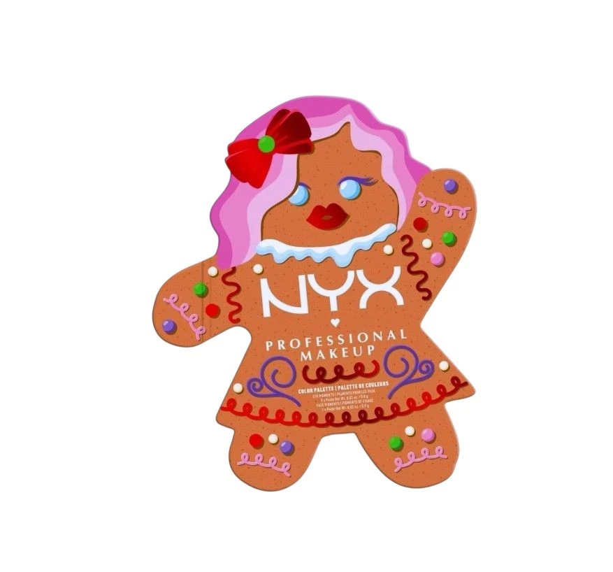 NYX Limited Edition Holiday Gingerbaddie Color Palette, NEW Without BOX - Image 3 of 4