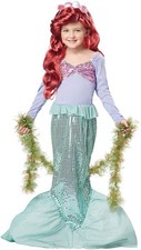 Lil' Mermaid Costume Child Toddler Large