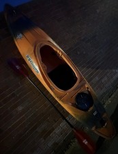 Pyranha Ion Kayak - Orange And Grey. Good Condition, No Leaks.