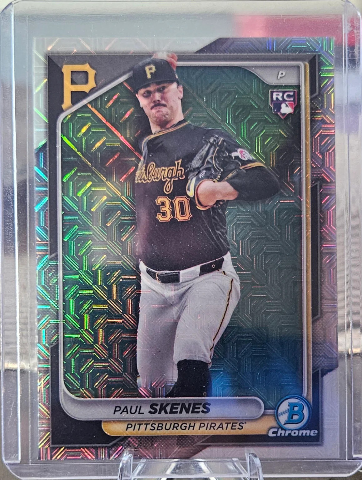 2024 Bowman Chrome - Paul Skenes #31 - Mojo Refractor (RC)