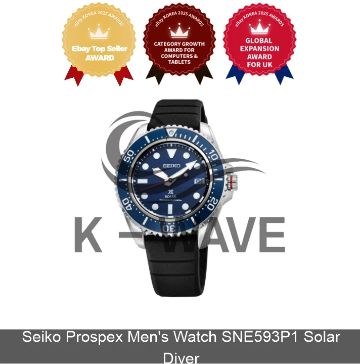 Montre Homme Seiko Prospex SNE593P1 Solar Diver Express / Genuine - Photo 1/1