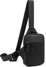 Mini Sling Bag for Men and Women,Small Crossbody Bag Phone Chest Bag for Travel
