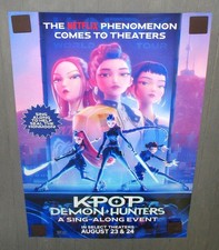 K-Pop Demon Hunters Original Movie Theater Poster 27" x 40" DS