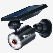 Solar Motion Lights Outdoor 1400-Lumen LED Spotlight 9-Watt(130W Equ.) Solar ...