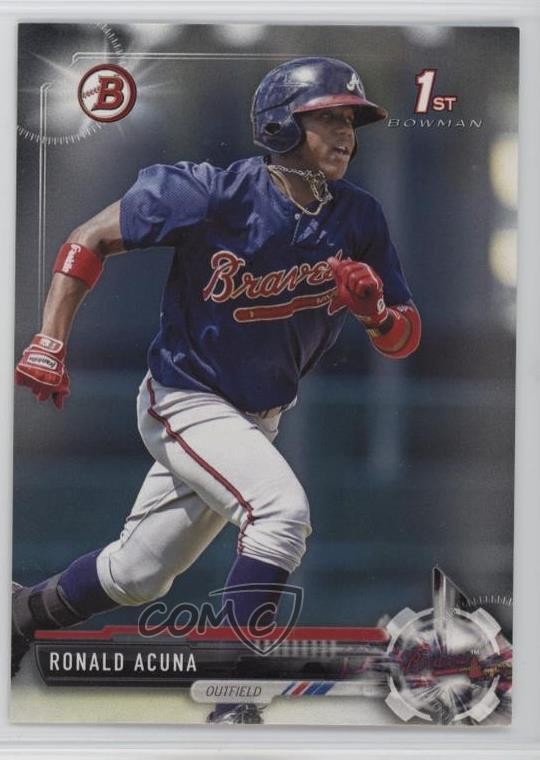 2017 Bowman Prospects Ronald Acuna Jr Ronald Acuna #BP127 0za6