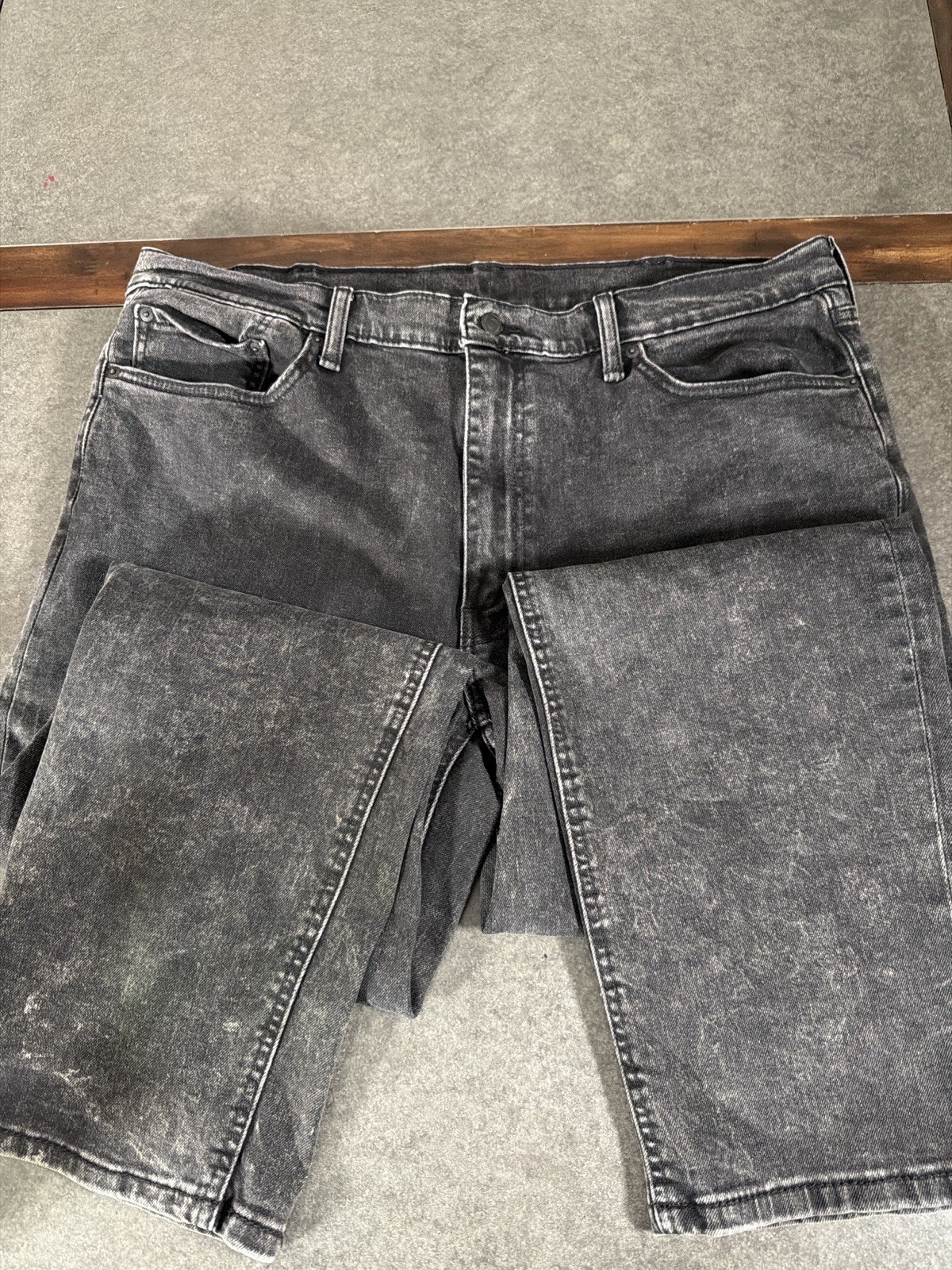 Levi’s Made & Crafted Black Denim Jeans Men’s 38 x 32 Modern Premium