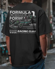 Lewis Hamilton F1 Fan Art Graphic Tee • 100% Cotton Unisex Shirt
