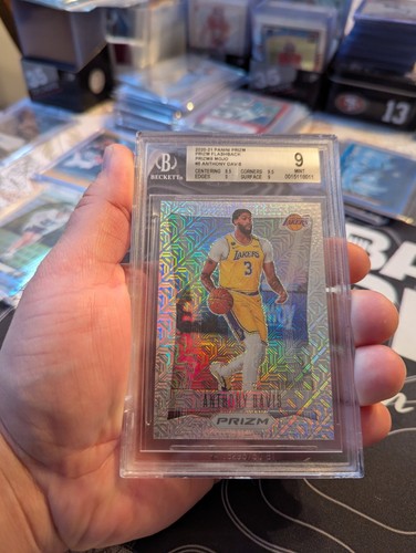 Anthony Davis [Mojo Prizm] #5 2020 Panini Prizm Flashback card