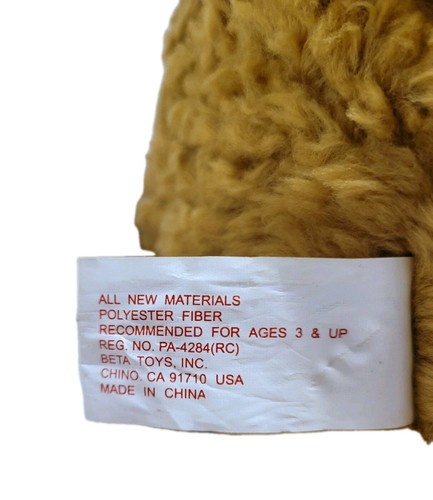 Dillard's Trimmings Teddy Bear Plush Tan Theodore 100th Anniversary 20” *Read - Picture 9 of 11