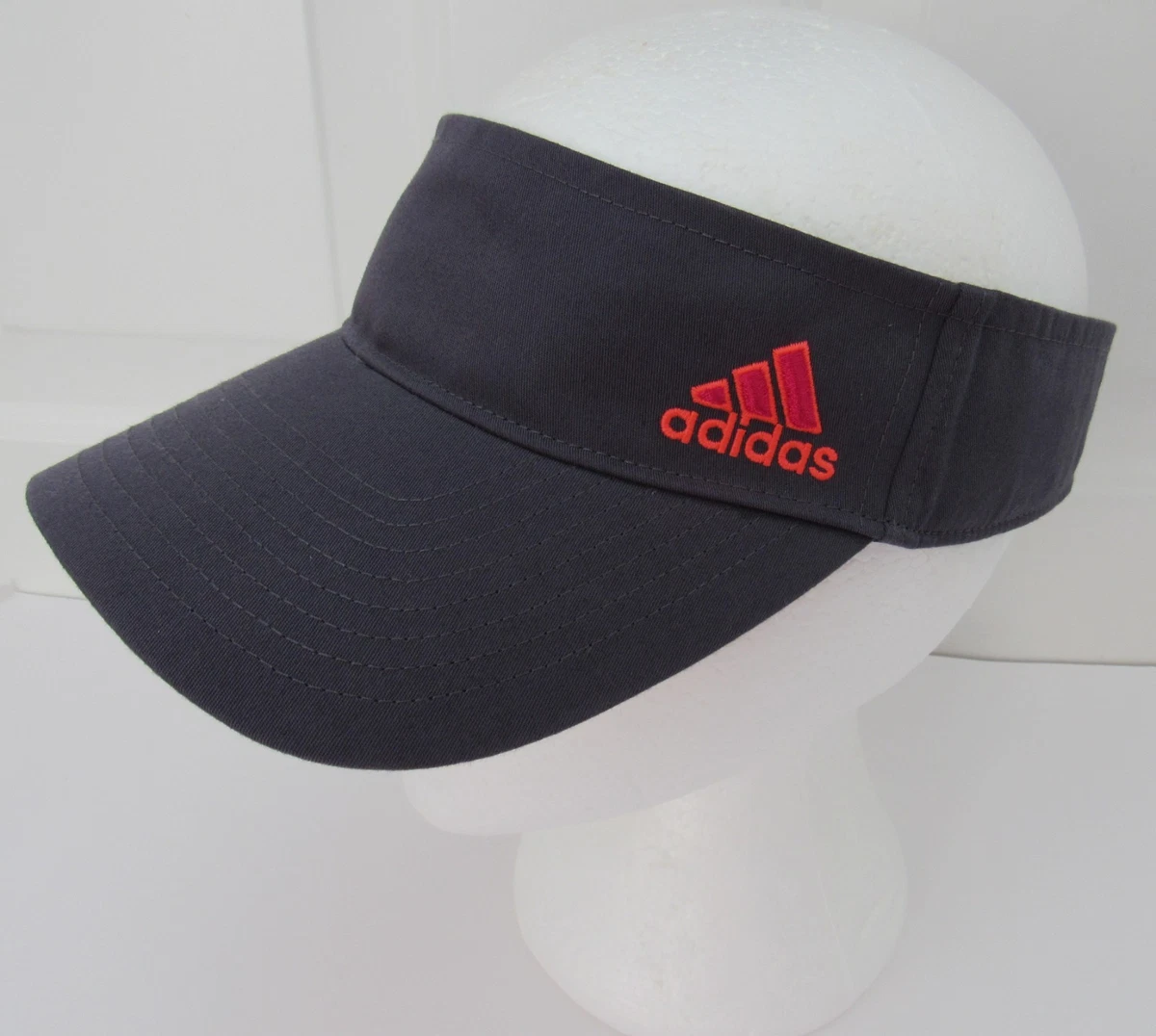 Adidas Stella McCartney Visor New Red White BQ8544 OSFW Red Adjustable Size Visor Hats for Women for sale | eBay main image 4