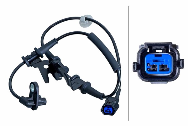 Hella ABS Sensor Raddrehzahl DrehzahlfüHler FüR Hyundai I10 BA IA I10-image