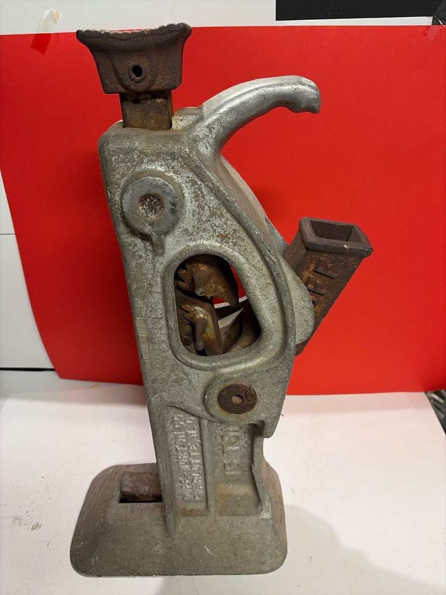 Vintage Duff Norton Railroad Jack 15 Ton No. 117-AC Working RARE
