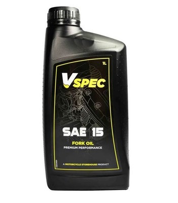 Gabelöl SAE 15 rot Vspec Fork Oil 1 Liter für Harley Davidson Big Twin Sportster