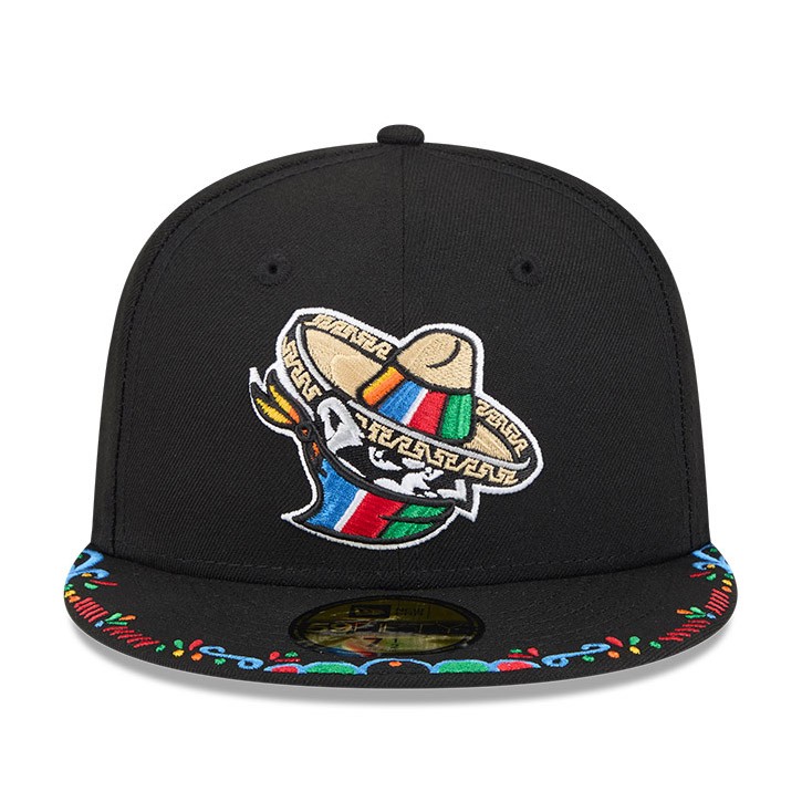 Men's New Era Black Quad Cities River Bandits 2026 Copa De La