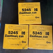 Eastman Kodak 5245 Vintage 35MM 100' IN BOX Color Negative Film
