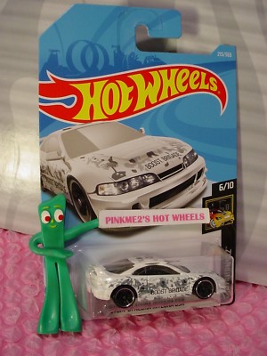 2018 i Hot Wheels CUSTOM '01 ACURA INTEGRA GSR #213☠white