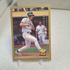 1999 Topps Oversized Jumbo Card ~ Ben Grieve Oakland A's All Star Rookie #8