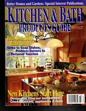 Vintage Better Homes & Gardens Kitchen & Bath Products Guide -  1997