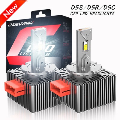 2PCS D5S D5R LED Headlight Bulbs For Alfa Romeo Mito 2018 High Low Beam