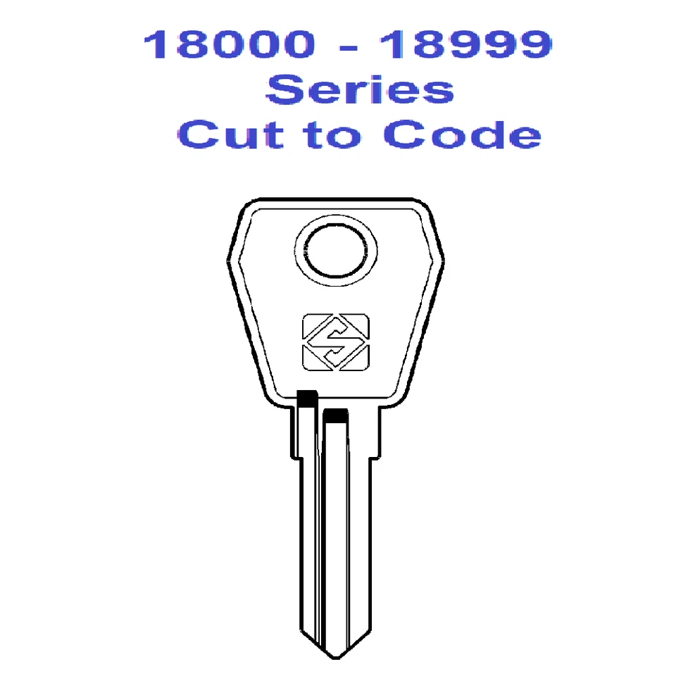 L&F Keys Cut To Code Number- Office Furniture-Cabinets-Desks-Lockers 18000-18999