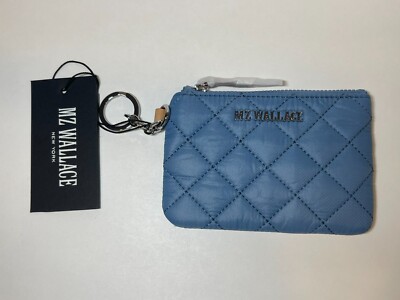 Coin Mz Wallace Keychain Wallet MZ Wallace Cornflower Blue Flat