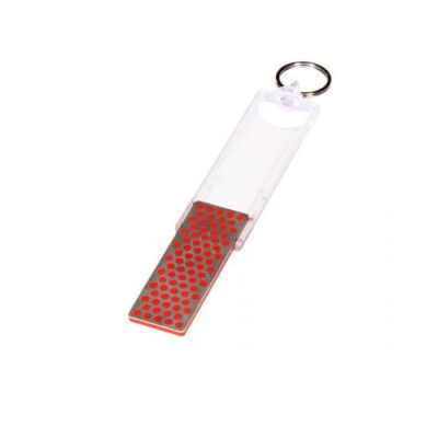 DMT F70F Mini Sharp Portable Folding Knife Sharpener Keychain Keyring Fine (600