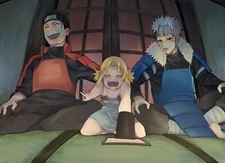 Anime naruto  tsunade tobirama senju Playmat Gaming Mat